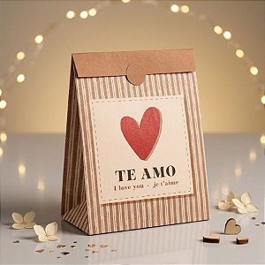 Saco de Papel Para Presentes - L'Amour - 10 unidades - Cromus - Rizzo