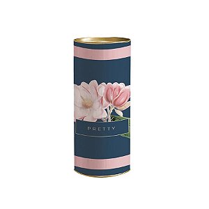 Lata para Doces e chocolates - Pretty Magnolia - 1 unidade - Cromus - Rizzo