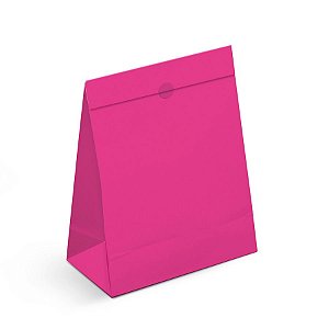 Saco de Papel Para Presente - Pink Core - 10 unidades - Cromus - Rizzo