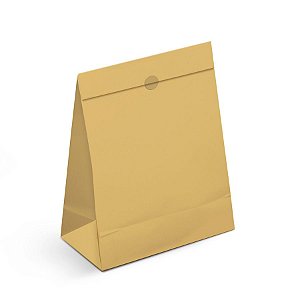 Saco de Papel Para Presente - Butter Yellow - 10 unidades - Cromus - Rizzo