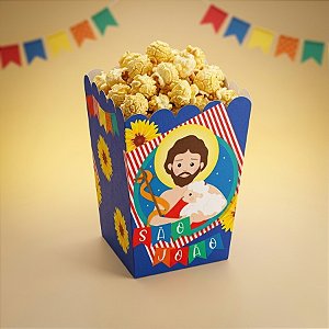 Caixa para Pipoca - Noite de São João - 10 unidades - Cromus - Rizzo