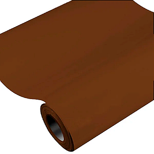 Vinil Adesivo 1m x 30cm - Chocolate - 01 Unidade - Rizzo Embalagens