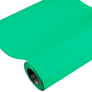 Vinil Adesivo 1m x 30cm - Verde Oceano - 01 Unidade - Vinil - Rizzo Embalagens