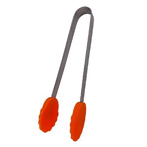 Pinça de imersão em Metal com Ponta de Silicone