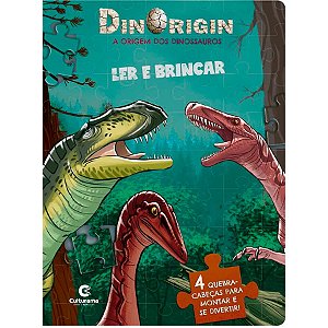 Livro Para Ler e Brincar - Dinorigin: A Origem dos Dinossauros - 1 unidade - Culturama - Rizzo