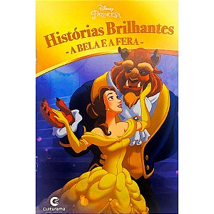 Livro Historias Brilhantes Disney - A Bela e a Fera - 1 unidade - Culturama - Rizzo