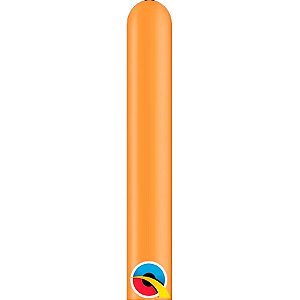 Balão de Festa Canudo - Orange (Laranja) - 160" - Qualatex - Rizzo