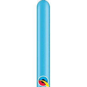 Balão de Festa Canudo - Pearl Azure (Azul Celeste) - 160" - Qualatex - Rizzo