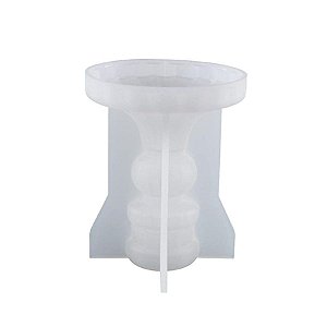 Molde de Silicone Suporte para Vela - 1 unidade - Rizzo