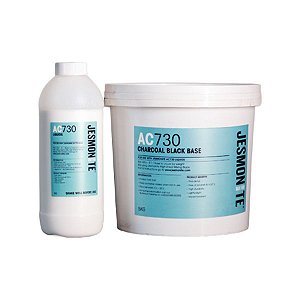 Kit AC730 Líquido+Base Charcoal Black - 6kg - 1 unidade - Jesmonite - Rizzo