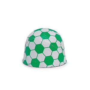 Papel Chumbo 8x7,8cm - Bolinhas Futebol Verde/Branco - 300 unidades - Cromus - Rizzo