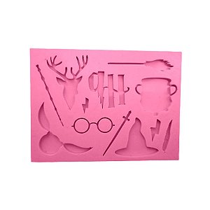 Molde de Silicone Harry Potter S1514 - 1 unidade - Molds Planet - Rizzo