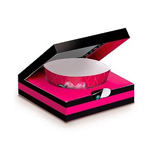 Caixa para Cupcake com wrap - Fashion Show - 8 unidades - Cromus - Rizzo