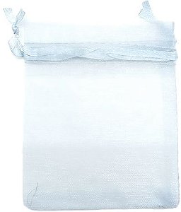 Saquinho de Organza - Branco - 10 unidades - Rizzo