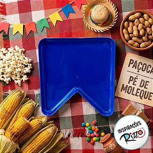 Bandeja Decorativa - Bandeira Azul - 1 unidade - Rizzo