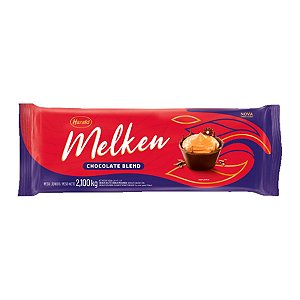 Chocolate em Barra Blend - Melken - 2,1kg - 1 unidade - Harald - Rizzo