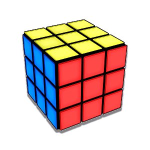 Cubo Mágico Clássico - 1 unidade - Rizzo