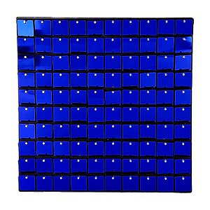 Painel Metalizado Shimmer Wall - Azul Escuro -30cm x 30cm - 1 unidade - Artlille - Rizzo