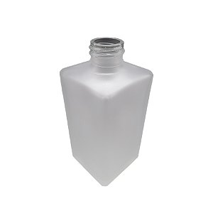 Frasco para Perfumaria de Vidro Quadrado - Londres Fosco - 250ml - 1 unidade - Rizzo