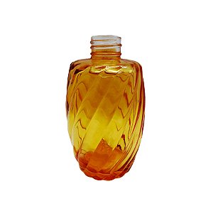 Frasco para Perfumaria de Vidro Difusor Espiral Mel - 300ml - 1 unidade - Rizzo