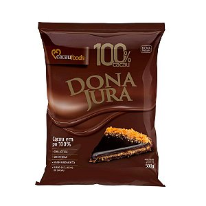 Chocolate em Pó Solúvel 100% Cacau - 500g - 1 unidade - Cacau Foods - Rizzo
