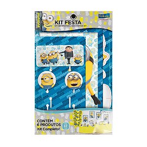 Kit Decorativo - Minions 2 - 1 unidade - Festcolor - Rizzo