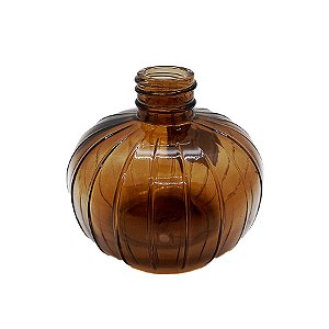 Frasco para Perfumaria de Vidro - Sofia Ambar Marrom - 220ml - 1 unidade - Rizzo