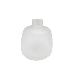 Frasco para Perfumaria de Vidro Redondo - Picolo Branco Fosco - 240ml - 1 unidade - Rizzo