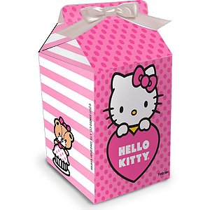 Caixa Milk - Hello Kitty Rosa - 8 unidades - Festcolor - Rizzo
