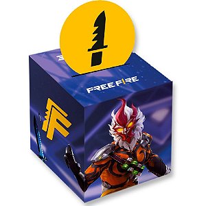 Caixa Pop Up - Free Fire - 8 unidades - Festcolor - Rizzo