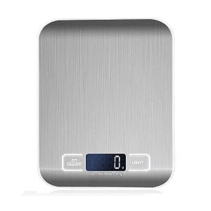 Balança Digital para Cozinha de Inox 10kg - 1 unidade - Clink - Rizzo