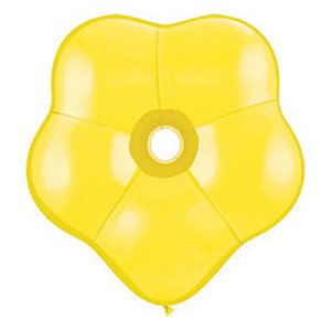 Balão de Festa Látex Blossom - Amarelo - 16" 40cm - 25 unidades - Qualatex Outlet - Rizzo