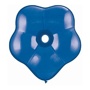 Balão de Festa Látex Blossom - Azul Escuro - 6" 15cm - 50 unidades - Qualatex Outlet - Rizzo