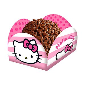 Porta Forminha - Hello Kitty - 40 unidades - Festcolor - Rizzo