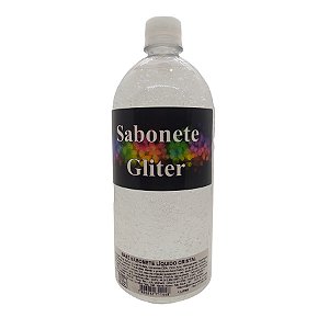 Base Sabonete Líquido Glitter Cristal  - 1L - 1 unidade - Rizzo