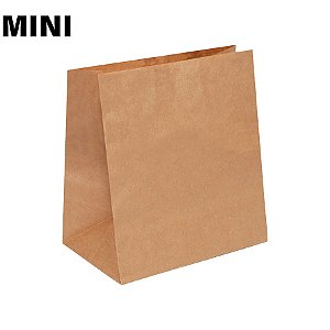 Saco de Papel Kraft Mini - 21x15x8cm - 50 unidades - Cromus - Rizzo