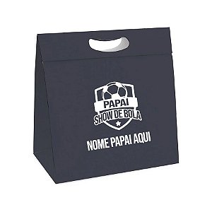 Caixa p/ Presente New Plus Personalizada - Papai Show de Bola c/ Nome - 1 unidade - Rizzo