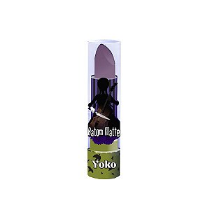 Batom Matte Wandinha Yoko - Cor 07 - 2gr - 1 unidade - Rizzo