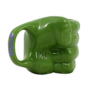Caneca de Porcelana Mão do Hulk Avengers - 350ml - 1 unidade - Zona Criativa - Rizzo