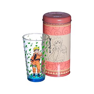 Copo com Cofre Naruto Uzumaki - 500ml - 1 unidade - Zona Criativa - Rizzo