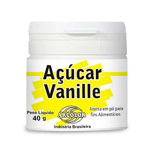 Açúcar Vanille 40 g Arcolor