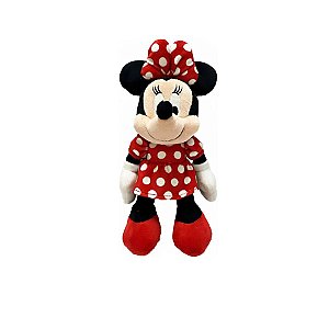 Pelúcia Minnie 20cm - Turma do Mickey - 1 unidade - Disney Original - Rizzo