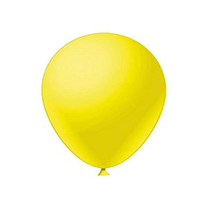 Balão de Festa Látex Big - Amarelo Neon - 1 unidade - FestBall - Rizzo