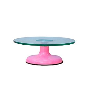Bailarina de Vidro Giratória Profissional - Rosa Bebê - 1 unidade - Dutra Formas - Rizzo