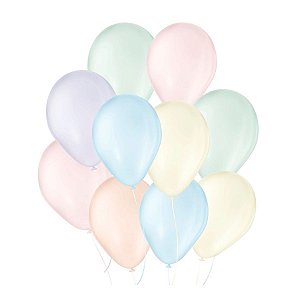 Balão de Festa Látex Candy Colors - Sortido - 1 unidade - FestBall - Rizzo