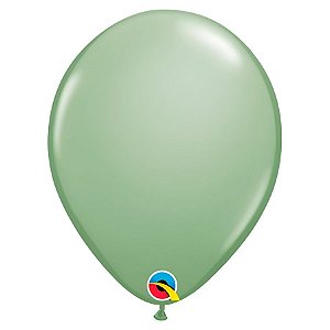 Balão de Festa Látex Liso Sólido - Cactus - 1 unidade - Qualatex - Rizzo