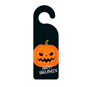 Tag Para Maçaneta - Travessuras Halloween  - 1 unidade - Cromus - Rizzo