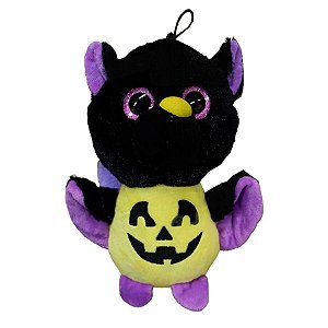 Pelúcia Mini Morcego Amarelo 24 cm - Halloween - 1 unidade - Rizzo