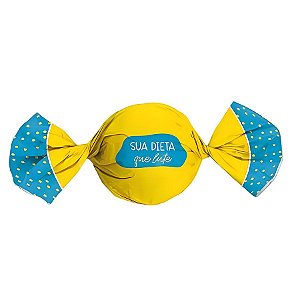Papel Trufa 14,5x15,5cm - Sua Dieta que Lute - 100 unidades - Cromus - Rizzo