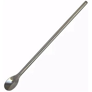 Colher para Bebidas em Aço inox - 30,5cm - 1 unidade - Rizzo